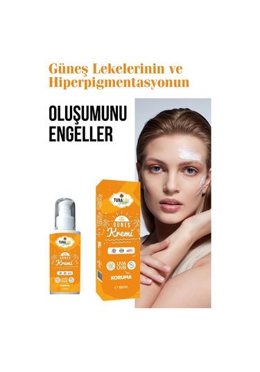 Tubalife Uva - Uvb Koruyucu Güneş Kremi SPF50+ 150 ML