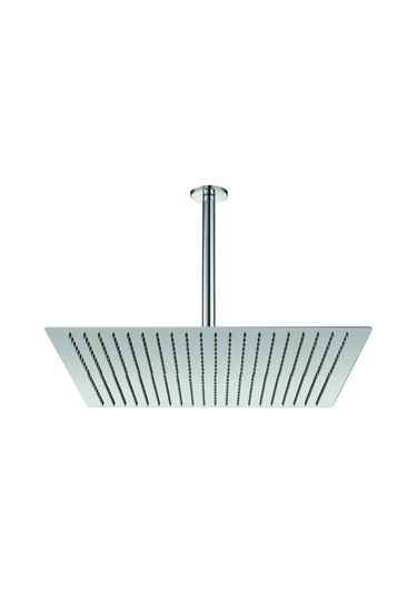 Gpd Ankastre Duş Başlığı Kare Slim Metal 50x50 Cm Ads25