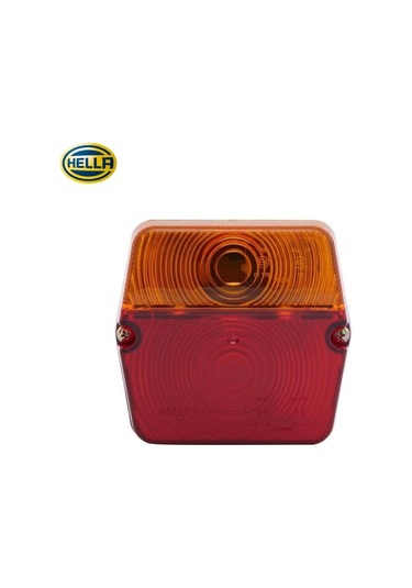 Hella Stop Lambası Kare Sarı-kırmızı 101 95 Mm