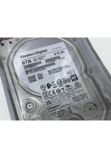Western Digital 3.5" Dc Hc310 6tb 7.2k Sas Hdd Hus726t6tal5204