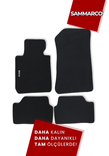 Bmw 1 Serisi E87 2004-2011 Halı Paspas Velur Paspas Kumaş Paspas Oto Paspas