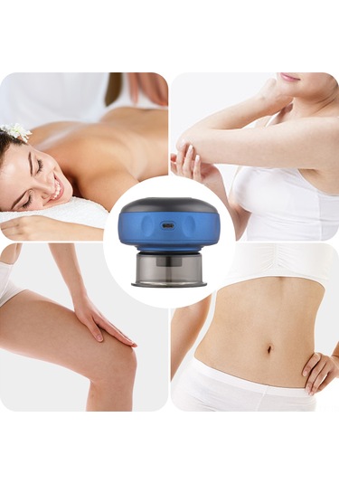 Teltree Kablosuz Vakumlu Elektrikli Şişe Masaj Aleti - Zayıflama Ve Terapi İçin Çok Renkli