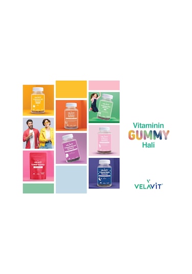 Velavit V-focus Gummy 60 Gummies