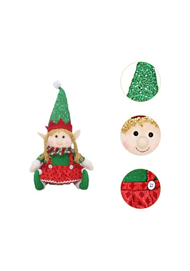 Suntek Yılbaşı Elf Bebek El Sanatları Dekorasyonu Stil-d