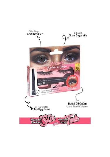 Mara Mıknatıslı Eyelıner& Kırpık Extra Yogun Magnetic Eyelashes&eyelıner Extra Intense