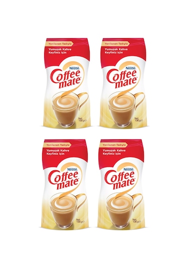 Nestle Coffee Mate Kahve Kreması Poşet 100 Gr X 4 Adet