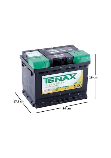 Tenax 12 V 60 Ah Amper 540A En Varta Akü Üretimi