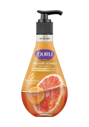 Duru  Organik İçerikli Mandalina & Greyfurt Sıvı Sabun 500 ML