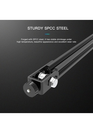 Moly Ender-3/cr-10/5 Serisi X Eksen Spcc Çelik 3d Yazıcı Gergi Çarkı, Ayarlanabilir Gerilim, Kolay Kurulum Kitübu