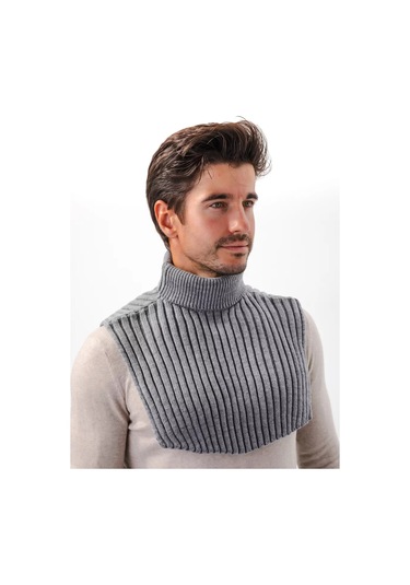 Kamot Yünlü Yaka Askı 251598632 Gri