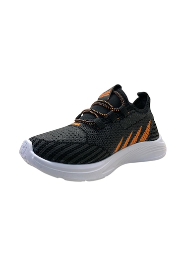 Tuğba Ortopedi 511 Çocuk Lastikli Rahat Sneaker Siyah