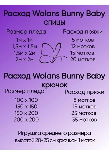 Wolans Bunny Baby Peluş İplik Renk 47 Açık Yeşil 2 Yumak 169029174