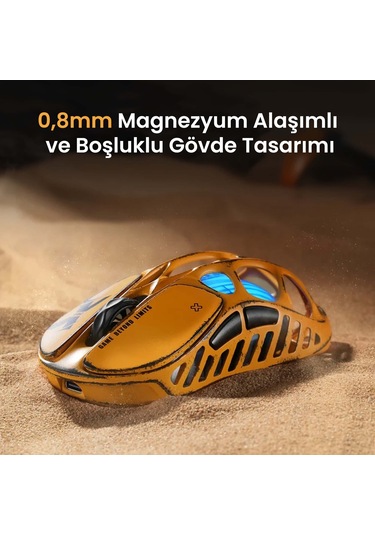 Gravastar K1 Pro Mekanik Gaming Klavye, X Kablosuz Optik Mouse Ve Mousepad Oyuncu Seti, Battle-worn Optik