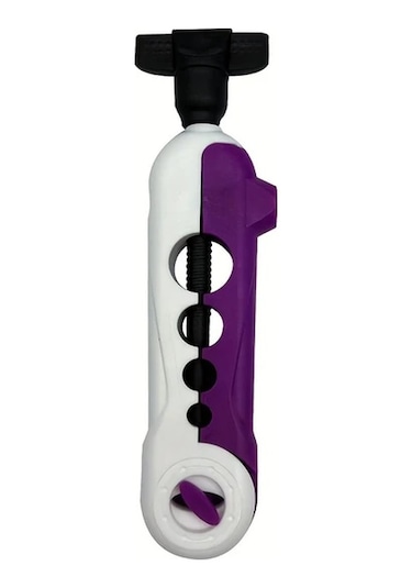 Elmpaly Portable Line Winder Makinesi 1pc White Purple Balık Olta Makarası Sarıcı Taşınabilir Spinning Baitcasting Spooling Carp Ekipmanı