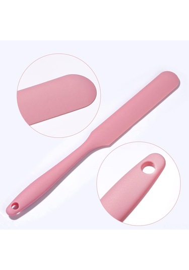 Ximistore9 4'lü Silikon Spatula Seti: Isı Dayanıklı, Kek Kreması, Tereyağı Ve Hamur Karıştırma İçin Uygun, Yapışmaz Ve Esnek Pastane Ve Mutfak Aleti 4 Rastgele Renk Çok Renkli