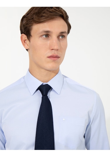 Pierre Cardin Erkek Açık Mavi Gömlek Basic 50258931-vr003 Açik Mavi