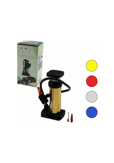 Dikey Model Ayak Pompası Otomobil Bisiklet Havuz Motorsiklet Vb...