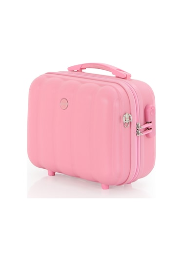 Mçs Polipropilen 2li Valiz Seti Kabin & Makyaj V305 S21yy1000073-set 00020 Pembe