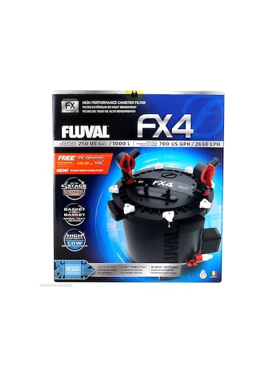 Fluval Fx4 Dış Filtre 2650lt/Saat Yarım Dolu