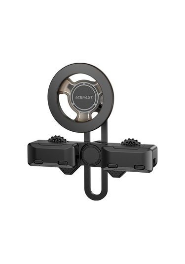 Tongxida Acefast D43 Araç Pano Ekranı, Manyetik Telefon Tutucu, Ayarlanabilir Kol Standı, Siyah Siyah