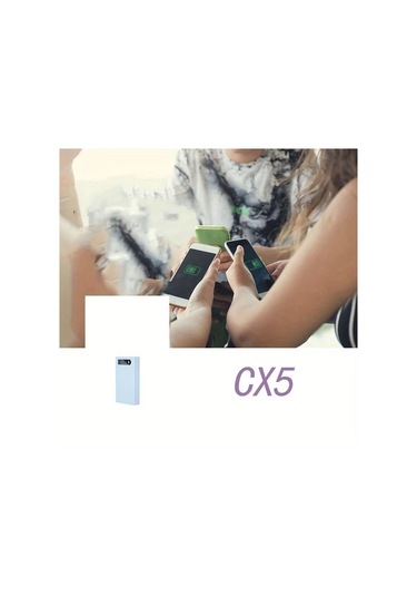 Honeybeeshop Beyaz Cx5 Kablosuz Sarj Ozellikli 5 Bolmeli Cikarilabilir 18650 Pil Kutusu Dıy Tasinabilir Power Bank Seti