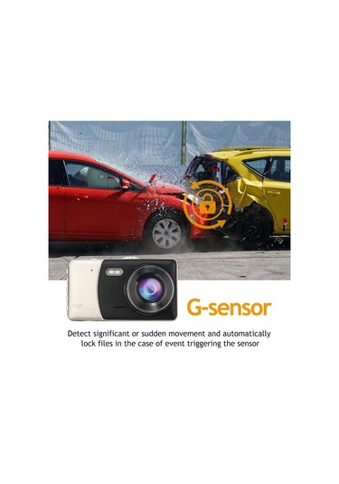 Samdoo Araç Kamerası 1080p Full Hd Gece Görüşlü Geniş Açı Dvr Kayıt Cihazı Hareket Algılama Ve Park Modu