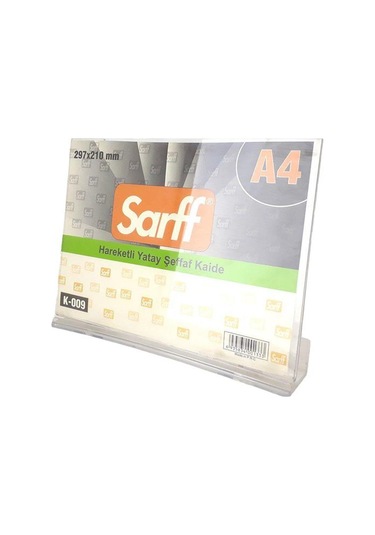 KEJEA K-009 A4 YATAY ŞEFFAF KAİDE 297x210mm