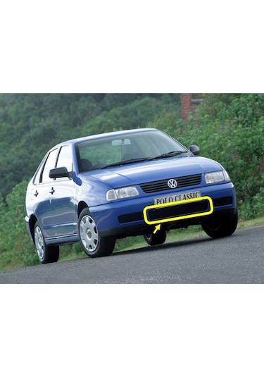 VW Polo Classic Sedan 1997 02 On Tampon Alt Orta Izgara 6K5853677 Fiyatlar ve Ozellikleri