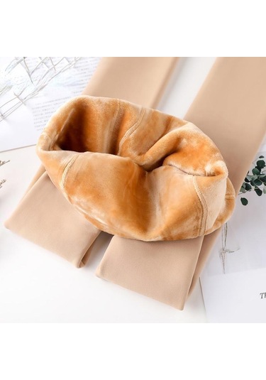 2021 Kış Sıcak Tayt Kadınlar Yüksek Bel Kız Rahat Leggins Kadınlar İçin Kalınlaşmak Rahat Esneklik Tayt Gri