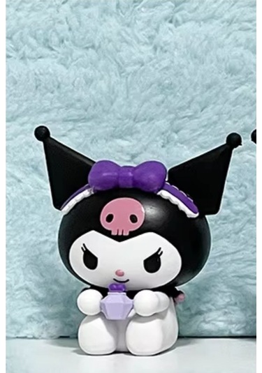 Kawaii Sanrio Kuromi Karikatür Figür Model -1