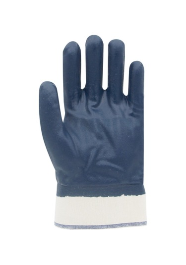 Beybi Kn6 Petrolcü Iş Eldiveni Pamuk Nitril Eldiven 12 Çift