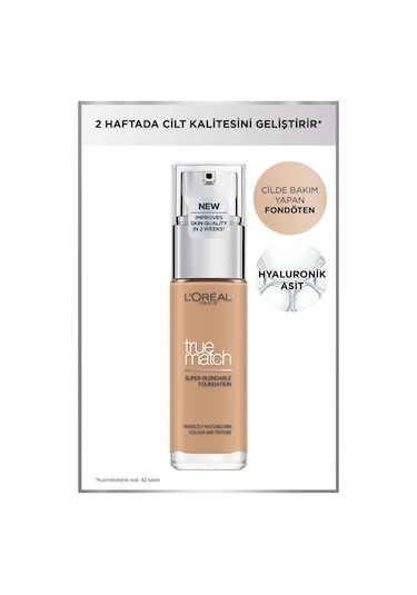 L'Oreal Paris True Match Bakım Yapan Fondöten 5N Sand