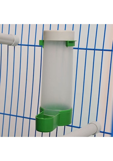 Shineyee Kuş Yemliği Plastik Yemlik Otomatik Besleme Üstü Artı Kullanışlı Kuş Kafesi Kuş Yuvası Papağan Malzemeleri Yemlik-29