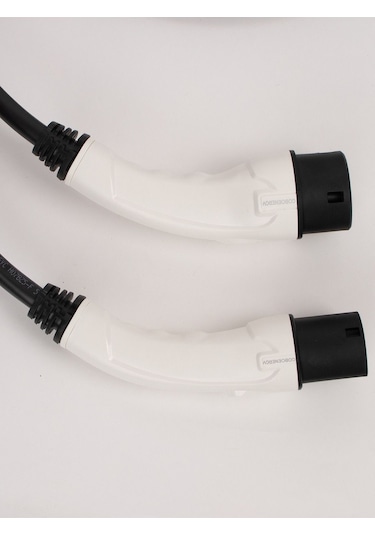 Gobo Energy Elektrikli Araç Şarj Kablosu 5 Metre 22kw Tip 2 - Trifaze Siyah 32a