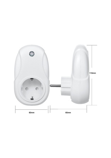 Flybuy Zamanlayıcı Termostat Soket Seti 4 Zamanlayıcı, Kablosuz Sıcaklık Kontrolü