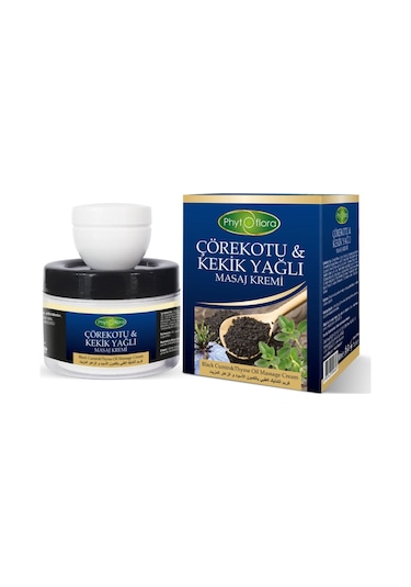 Phytoflora Çörekotu & Kekik Yağlı Masaj Kremi 100 ML