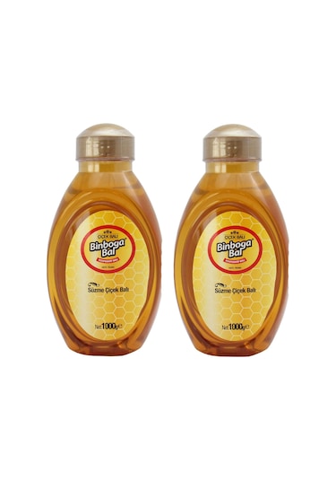 Binboğa Kooperatif Süzme Çiçek Balı 2 x 1 KG