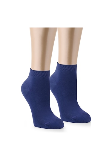 Ozzy Socks 12 Çift Bambu Erkek Dikişsiz Patik Çorap Siyah - Füme