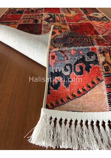 Prizma Halı Vintage Kilim V-6004 Çok Renkli