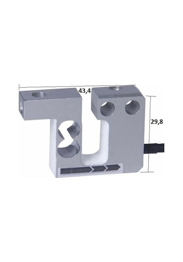 S Tipi Yük Hücresi Loadcell Las-H