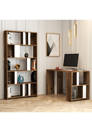 Variant Lima Çalışma Masası Ve Kitaplık Takımı