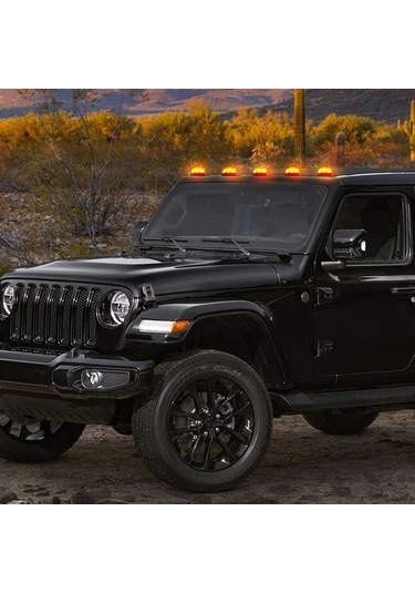 Fochsia Beyaz 5li Led Solar Çatı Fare Işığı Solar Çevre Aydınlatma Şarjlı Lityum Pil Kolay Kurulum