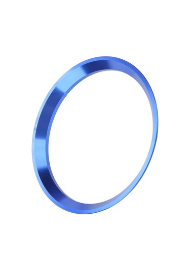 Lemestar Mercedes C E Cla Gla Glc Gle Sınıfı 2015+ İçin Aluminyum Alüminyum Direksiyon Merkezi Dekoratif Çerçeve - Mükemmel Uyum, Dayanıklı, Modası Takip Eden Mavi Renk Diğer