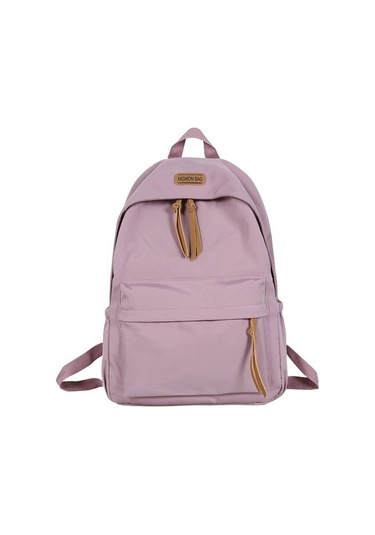 Goldenqian Ilkokul Ve Ortaokul Öğrencilerinin Okul Çantası Gündelik Sırt Çantası 02eztj Beyaz - Mor