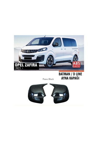 Opel Zafira Batman Yarasa Ayna Kapağı Piano Black 2021+