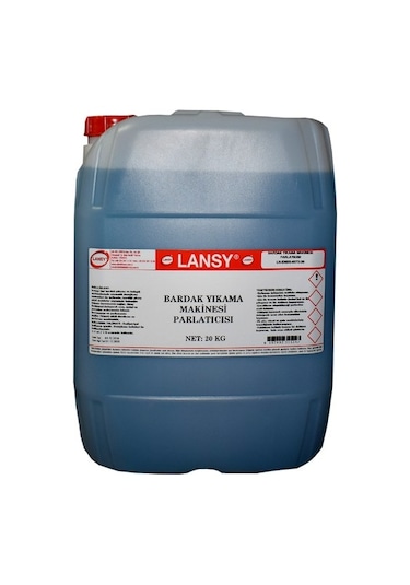 Lansy Bardak Yıkama Makinesi Parlatıcısı 20 KG