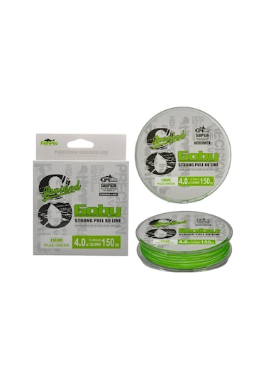 Fishpro Goby 8x 150 Mt Pale Green Örgü İp Misina 0.30