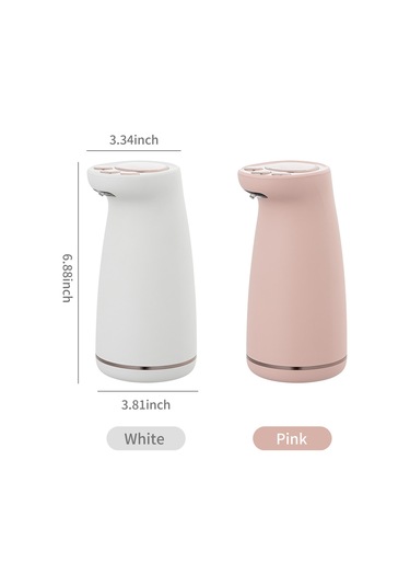 300 Ml Kedi Pençesi Şekilli Otomatik Köpük Sabunluk,beyaz Beyaz