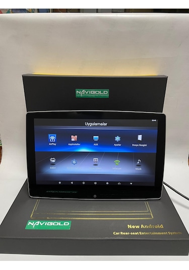 Navigold 11.6 Ekran Android Koltuk Arkası Başlık Monitör