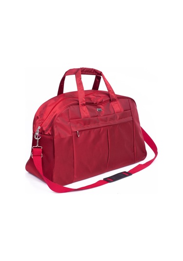 Moda 8055 Büyük Boy Seyahat Ve El Çantası Kırmızı